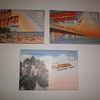 Souvenir folding postcards from Florida