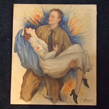 Painting similar to Patriotic Posters of WW1 - Military and Wartime