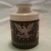 vintage Bicentennial vanity Jar