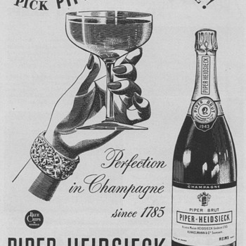 1953 Heidsieck Monopole Advertisements - Advertising