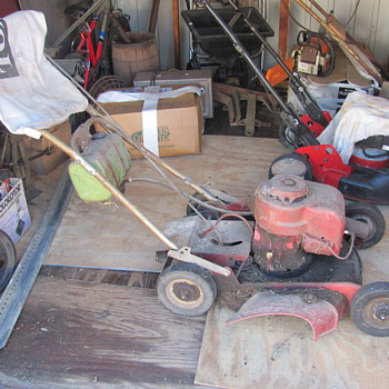 the 1969 Toro Commercial 23000, 21" Whirlwind Hevi-Duty Lawnmower with a factory Tecumseh V50 motor, and original bagger.