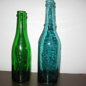 Two old beer bottles - Bottles