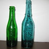Two old beer bottles