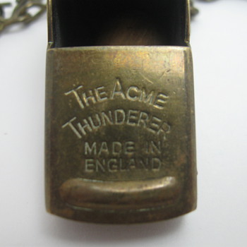 The Acme Thunderer Whistle