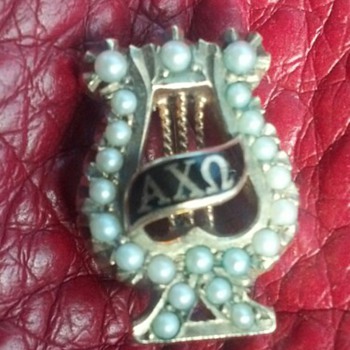 Alpha Chi Omega Sorority Badge 
