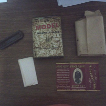 1907 MODEL tobacco can