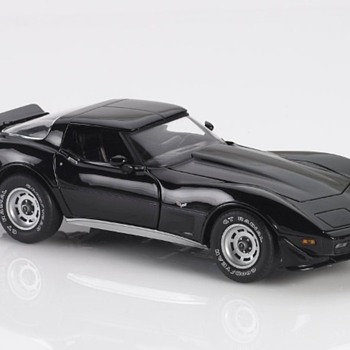 1979 Franklin Mint Black Chevrolet Corvette