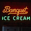 Banquet Ice Cream...Neon Sign...Two Colors