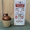 Stamp Machine and Little Brown Jug