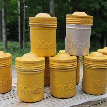 Vintage Kodak Film Canisters