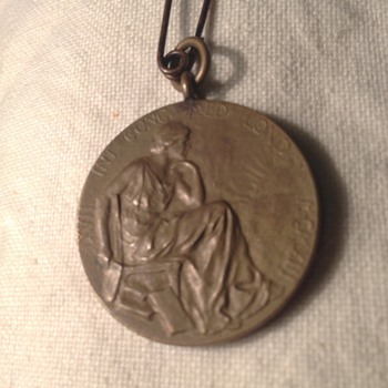 Medal ww1 ? XVII int cong med lond MCMXIII  - Military and Wartime
