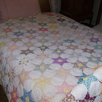 Antique Quilt-approx 90-100 yrs, Excellent Condition, no damage