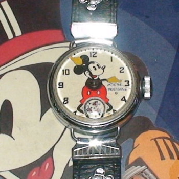 THE INGERSOLL MICKEY MOUSE CHICAGO WORLD'S FAIR 1933 #1 WATCH