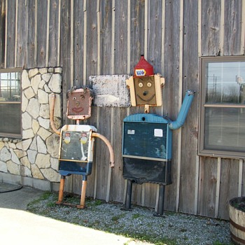 Radiator shop folk art! - Advertising