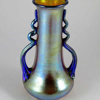 Loetz Signed Deco era vase - Art Glass
