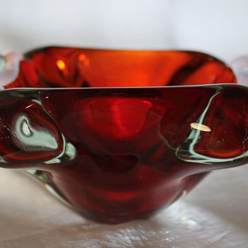 Glass Bowl probably and maybe not Soga Japan - Art Glass