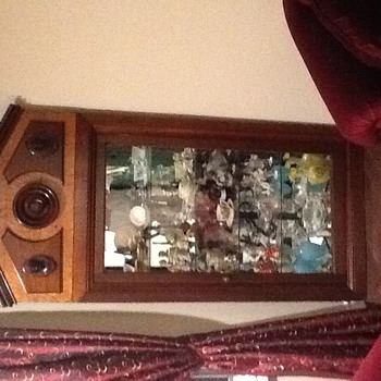 I love this unusual corner cabinet. - Furniture
