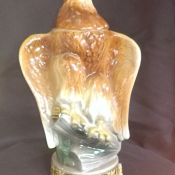Old Glass Liquor Bottles