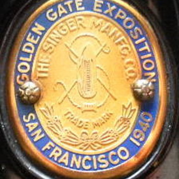 "Golden Gate Exposition - San Francisco 1940"  Featherweight 221 - Sewing