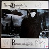 The Damned boots and autographed LP