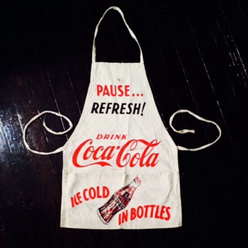 1950's Coca Cola Apron II. - Coca-Cola