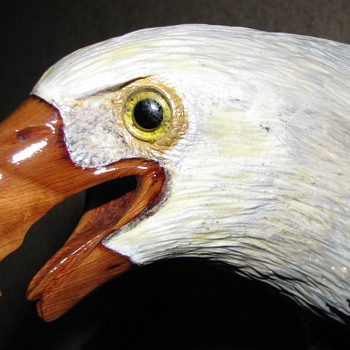Drift Wood Hand Carved Eagle 