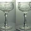 Thomas Webb Rock Crystal (style?) Cut Goblet Circa 1936 - 1949.  Designer / Artist?