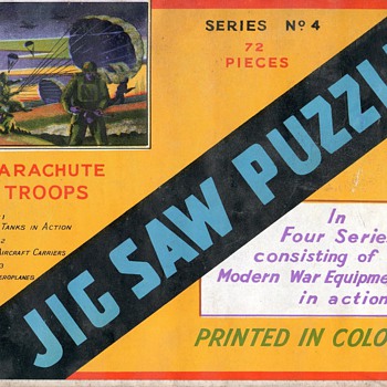 HELP - Info required - British World War Jig Saws in sealed envelopes