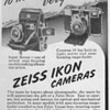 1951 - Zeiss-Ikon Cameras Advertisement