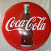 48 " Coca Cola Porcelain Button Sign