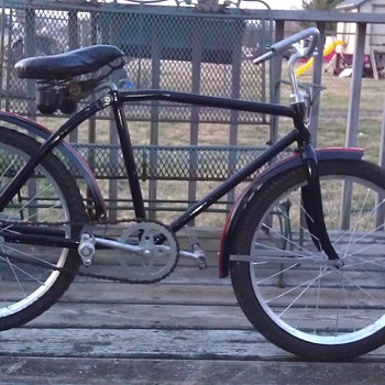 1930s "AMERICAN" BICYCLE MADE BY AMERICAN NATIONAL CO. OHIO 20 INCH CHILDS BICYCLE
