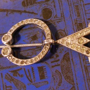 Edwardian Sash or Collar Pin - Victorian Era