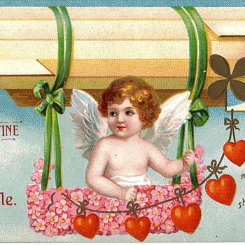 Airship Valentine Card - Postcards
