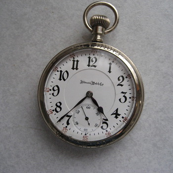 Illinoise, Abe Lincoln Salesman Display Case - Pocket Watches