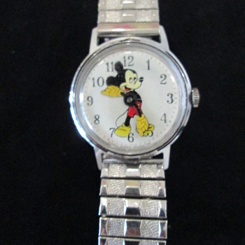 US Time 1960s Mickey Watch - Wristwatches