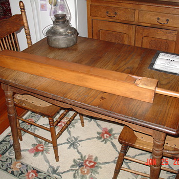 Wooden Pipe From Pump Organ