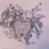 1780 bookplate large King George III  by Bartolozzi