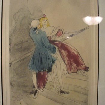 Louis Icart aquatint etching... - Posters and Prints