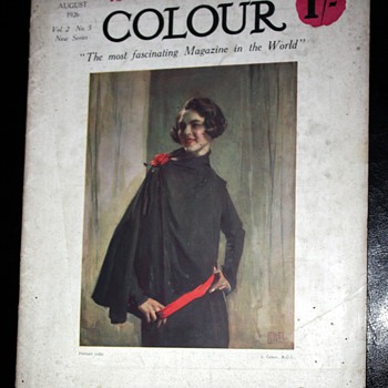Colour Magazine - August, 1926 - Paper