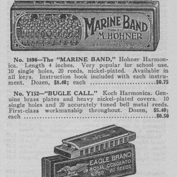 1934 - Hoener Harmonicas Advertisement - Advertising