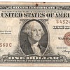 A 1935A One Dollar Bill Stamped Hawaii