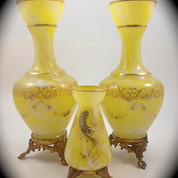 An assortment of vases by Franz Wagner, Ulrichsthal - Art Glass