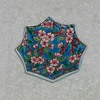 Longwy Pottery 8 point star dishes