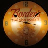 Borden's Ice Cream 18 Inch Lackner Clock 1950's 