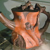 HUGE Clay Teapot w/ Engraved Chinese Writing