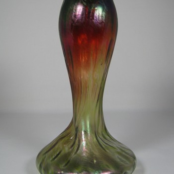 Rindskopf Pepita and Grenada decors that are often confused with one another - Art Glass