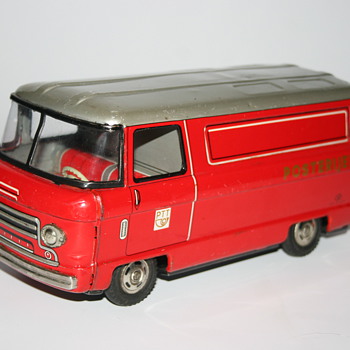 postal truck Hayashi japan toy - Model Cars