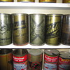 WW2 World War II Olive Drab Beer Cans