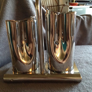Modern Italian Oil and Vinegar cruet (Stella) - Kitchen
