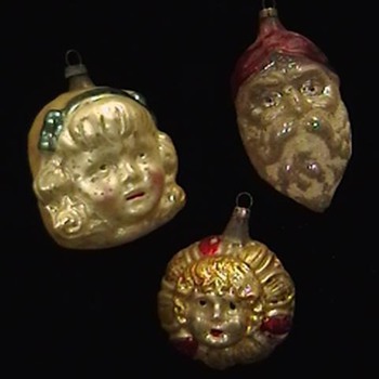 Early 1900's Christmas Ornaments